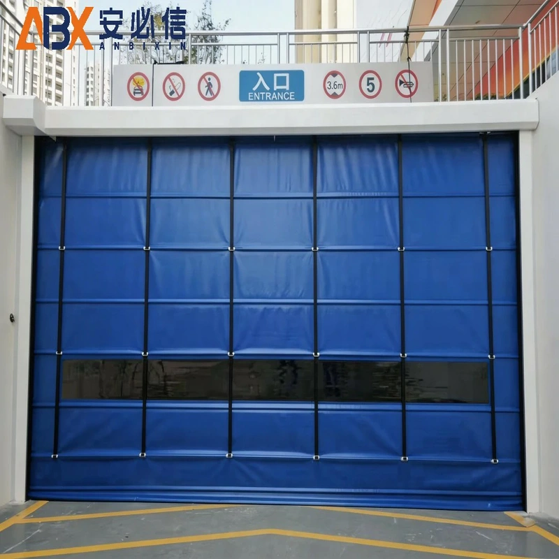 南充软帘堆积门